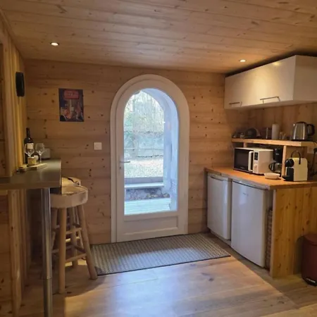 Appartement Au Rez De Jardin D'Une Villa Mexicaine Barcelonnette Exterior photo